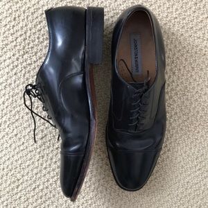 Johnston & Murphy Black Dress Shoes - 12